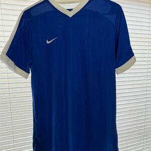 Nike Men's Royal Blue Jersey with White Accents